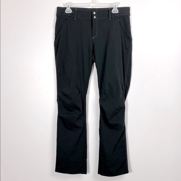 Kuhl Strattus Stretch women’s Lightweight Black Breathable Pants size 10 Regular - Picture 1 of 14